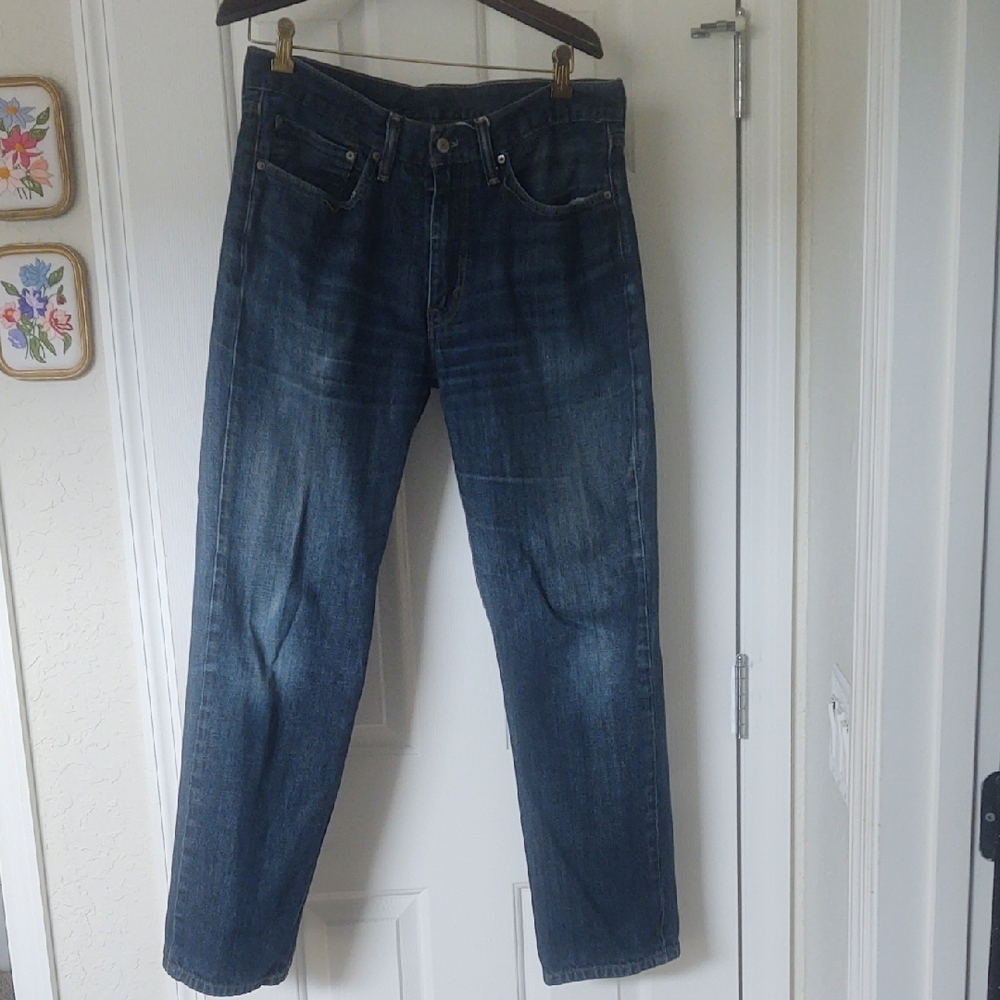 Levi's Blue Straight Jeans Classic Fit